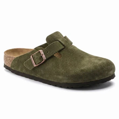 Boston Soft Footbed Suede Leather